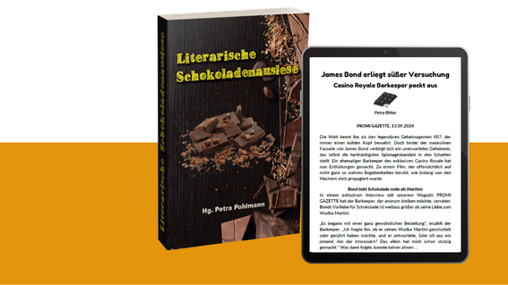 Buch Literarische Schokoladenauslese mit Auszug der James Bond Kurzgeschichte